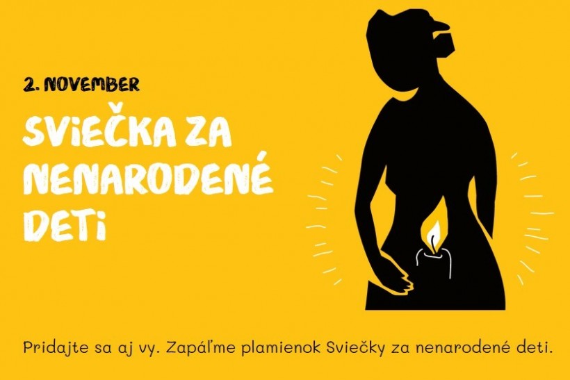 Sviečka za nenarodené deti 2020