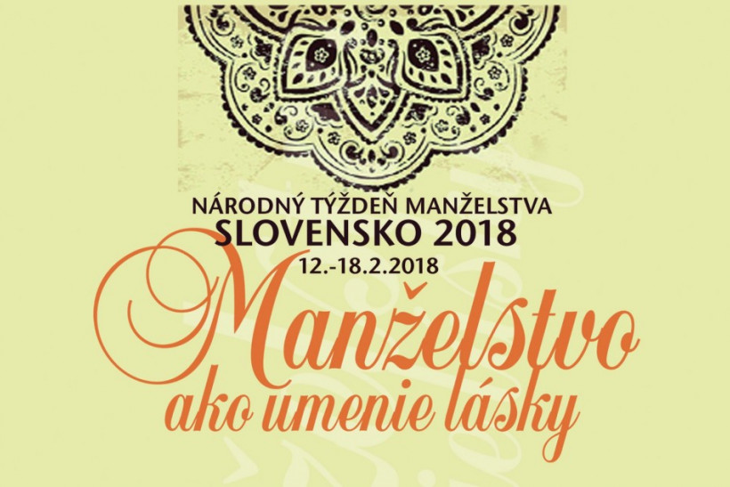 Národný týždeň manželstva 2018