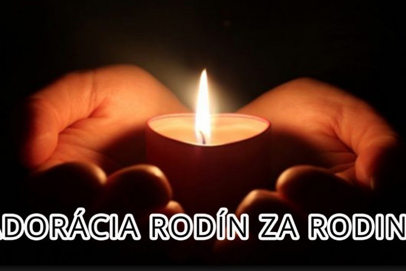 Adorácia rodín za rodiny 2022