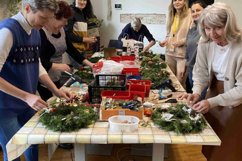 Viazanie adventných vencov 13.11. - 1.12.