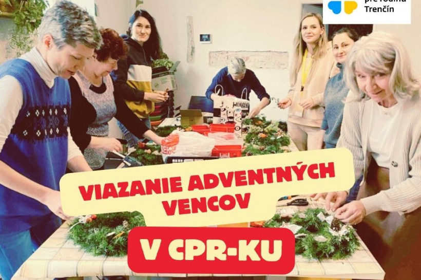 Viazanie adventných vencov 11.11. - 1.12.