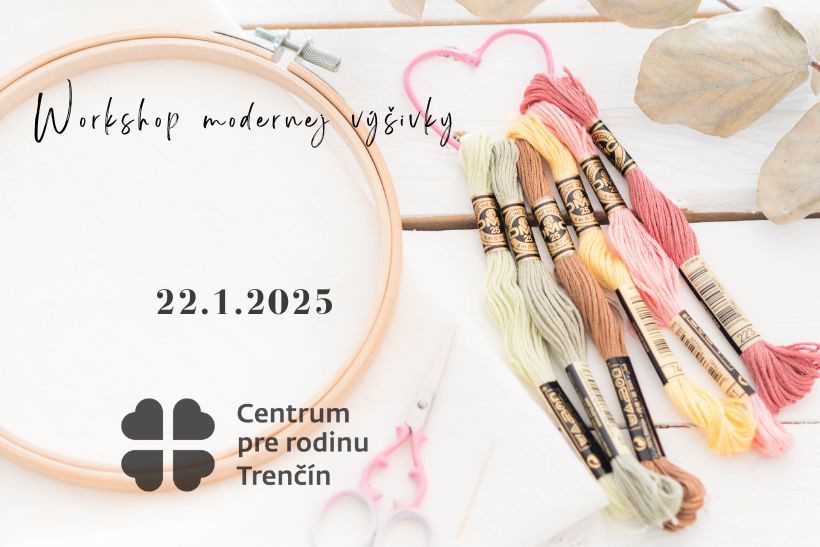 Workshop modernej výšivky - pokročilí